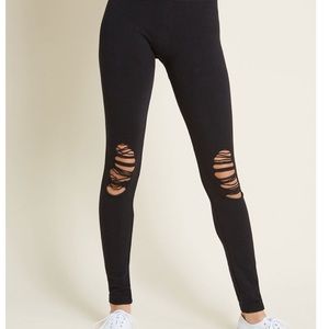 ModCloth distressed leggings